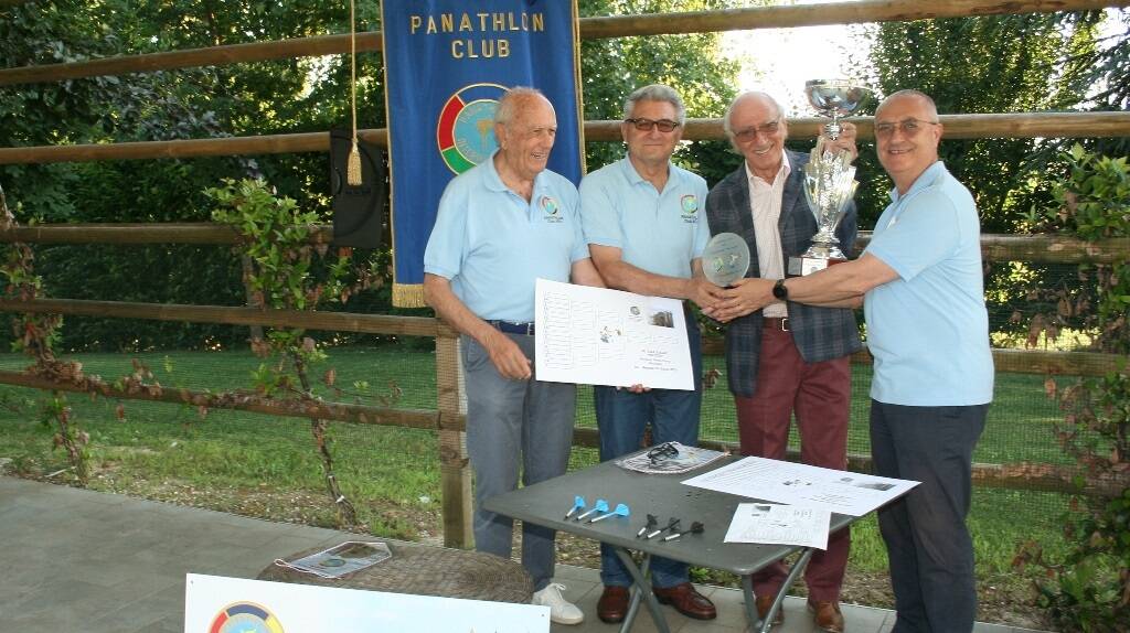 Panathlon Club Asti: il presidente Mauro Gandolfo si aggiudica la “Gara sociale” a freccette 2021