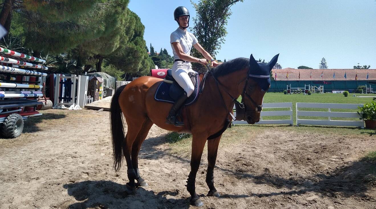 Equitazione: prestigioso secondo posto a Sanremo per Sara Bracco del Centro Equestre La Varletta di Villanova d’Asti