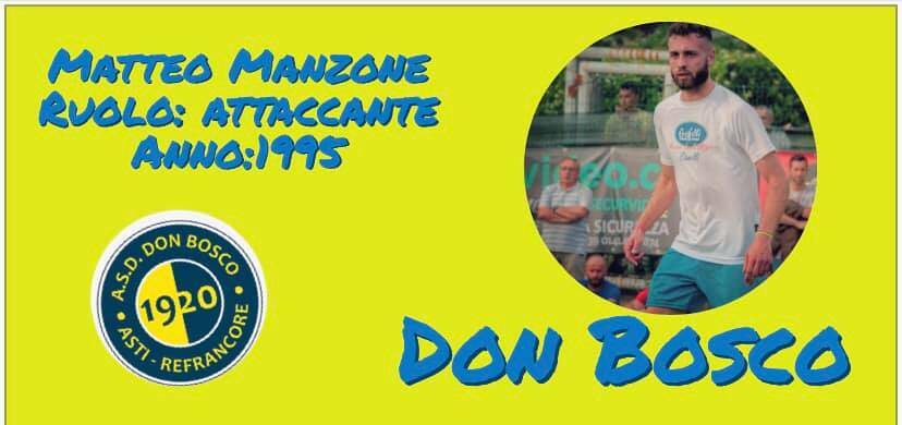 Don Bosco Asti: è Matteo Manzone il secondo acquisto dei gialloblu
