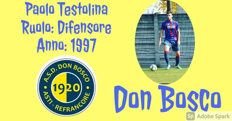 Don Bosco Asti: il primo colpo di mercato gialloblu è Paolo Testolina