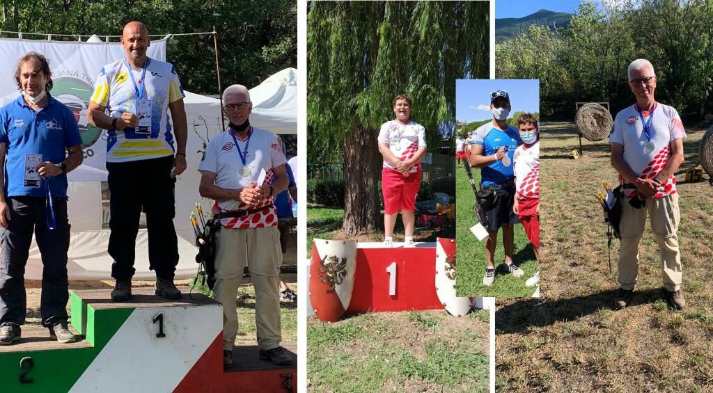 Doppio podio per gli arcieri dell’Astarco nelle gare in Valle d’Aosta e in Toscana