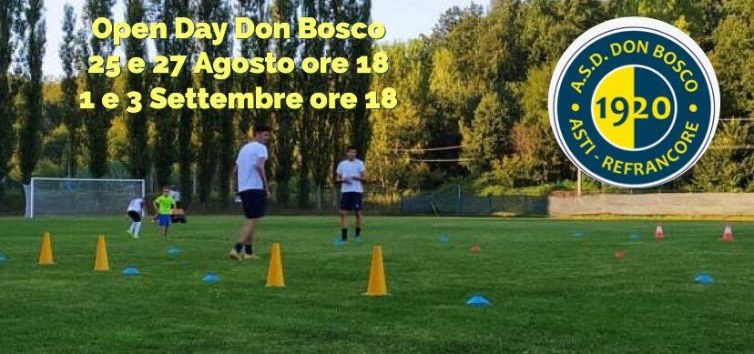 Don Bosco Asti: è tempo di Open Day per i calciatori del futuro