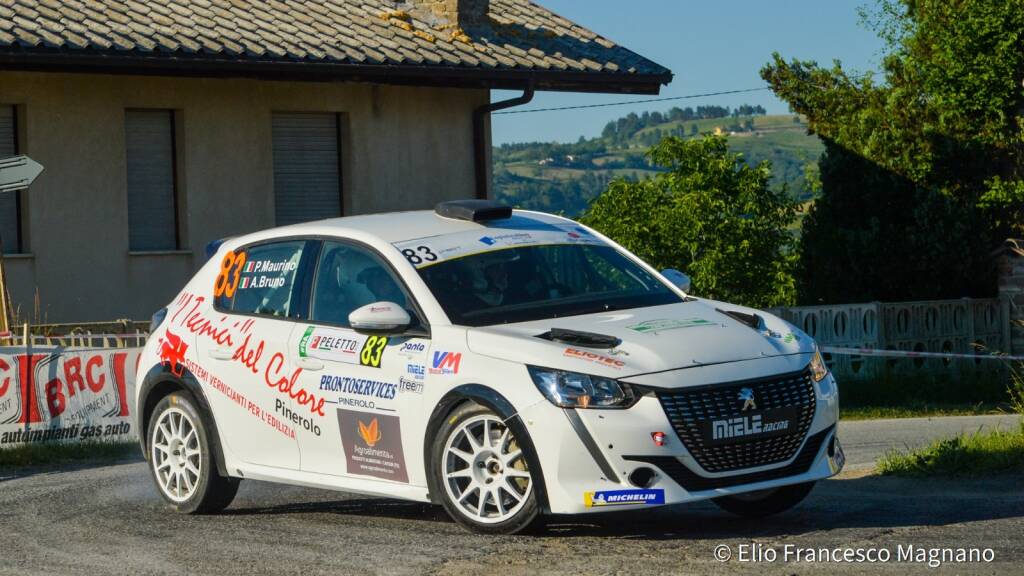 VM Motor Team: Pierluigi Maurino in coppia con Samuele Perino al via del Rally del Friuli