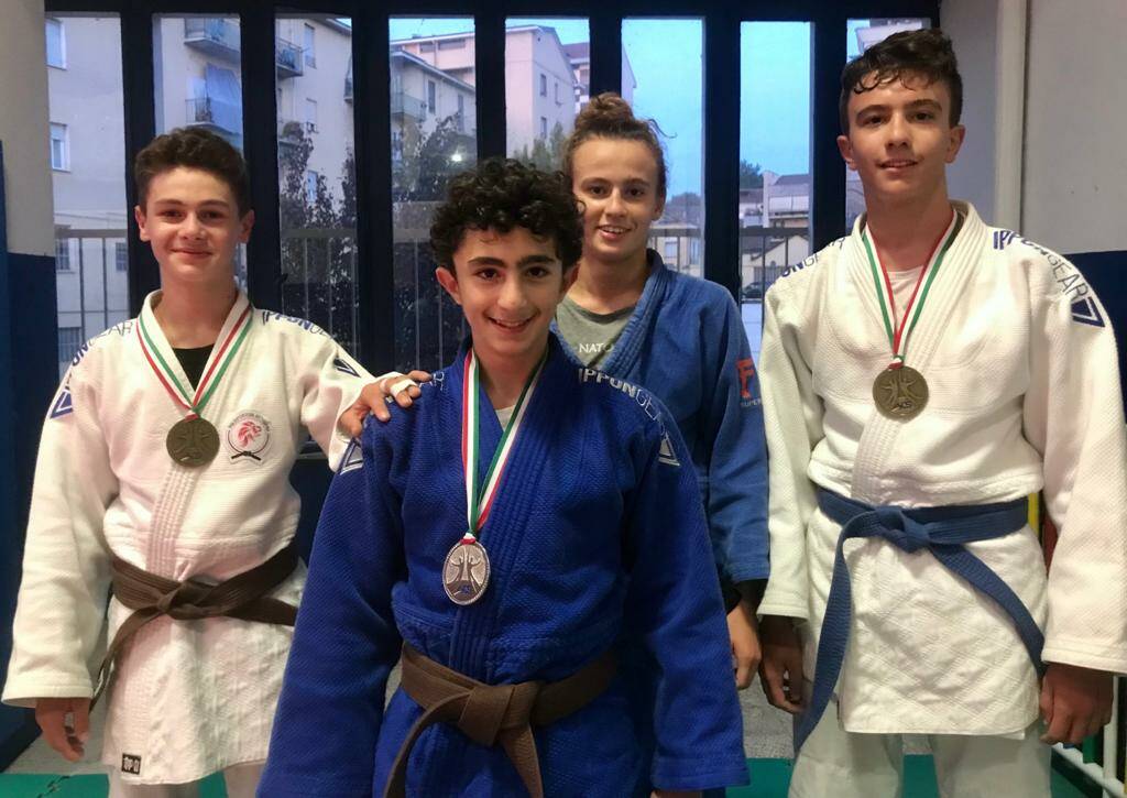 La Polisportiva Astigiana inizia la stagione con un buon bottino di medaglie ai Campionati Nazionali AICS di Judo