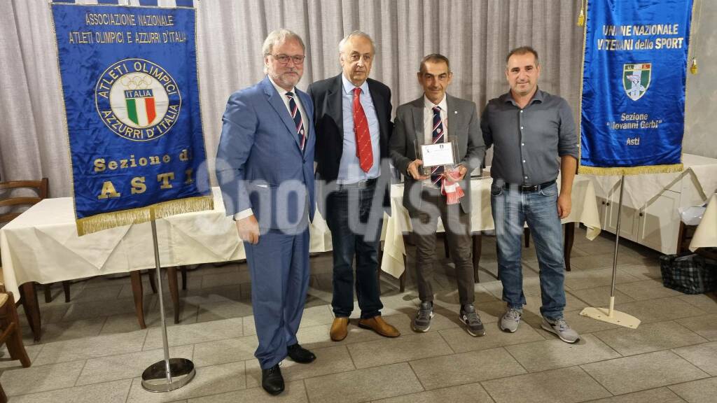Cerimonia di consegna Premio Fiaccola 2021 &#8211; Veterani dello Sport Asti
