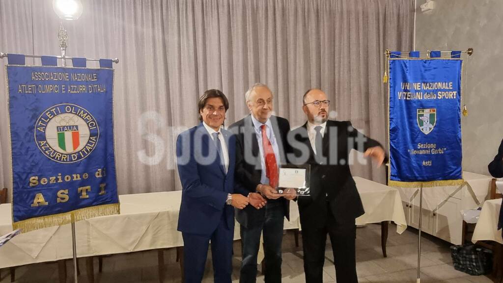 Cerimonia di consegna Premio Fiaccola 2021 - Veterani dello Sport Asti