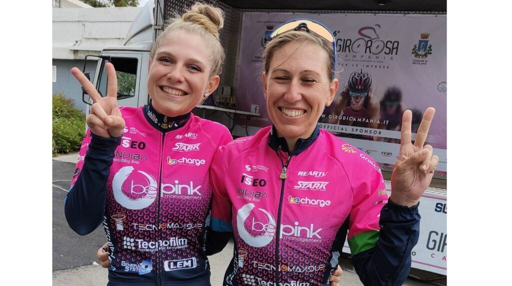 Al Giro della Campania in Rosa strepitoso successo per Matilde Vitillo nella dura cronoscalata del Vesuvio