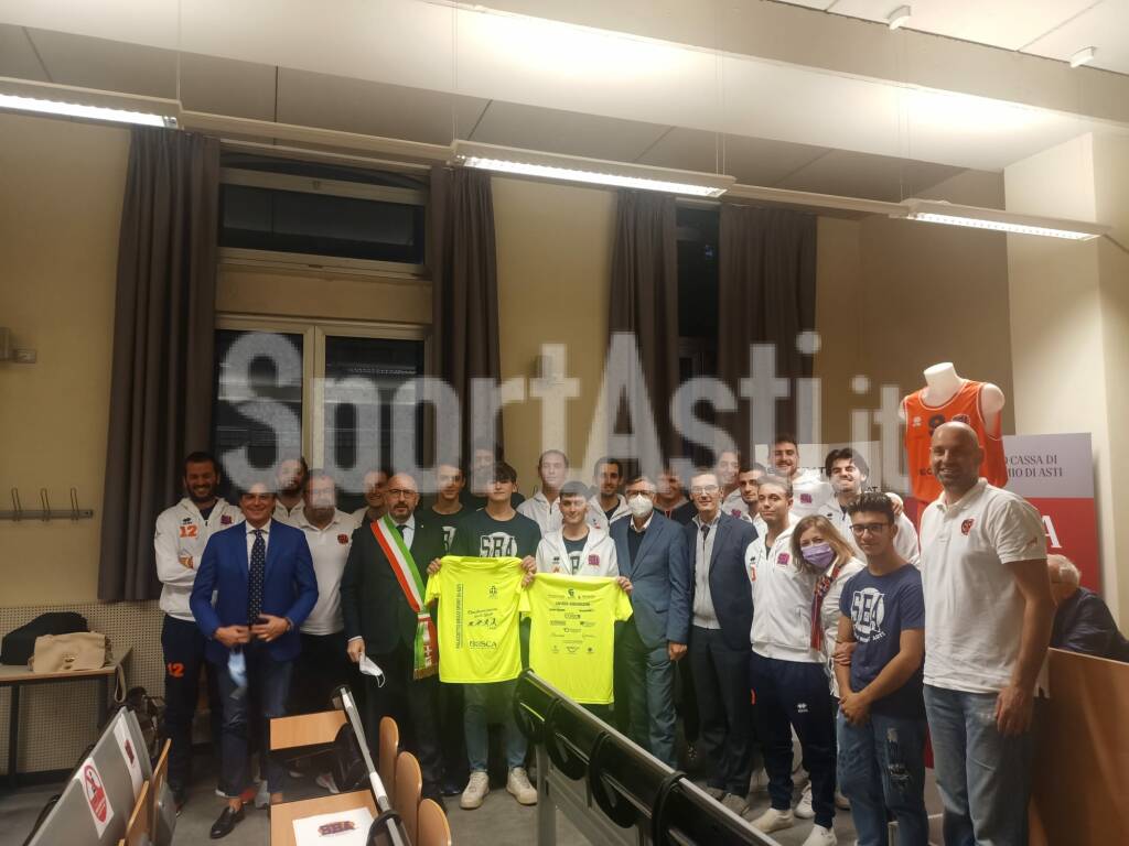 Presentata al Polo Universitario Astiss “Rita Levi Montalcini” la SBA Asti 2021-2022 targata Serie D