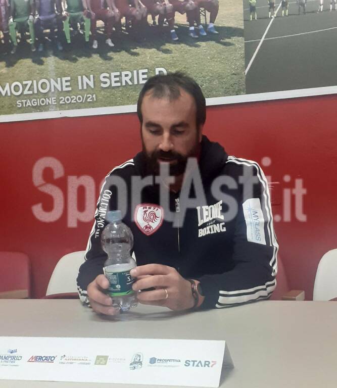 Asti Calcio, esonerato l’allenatore Davide Montanarelli