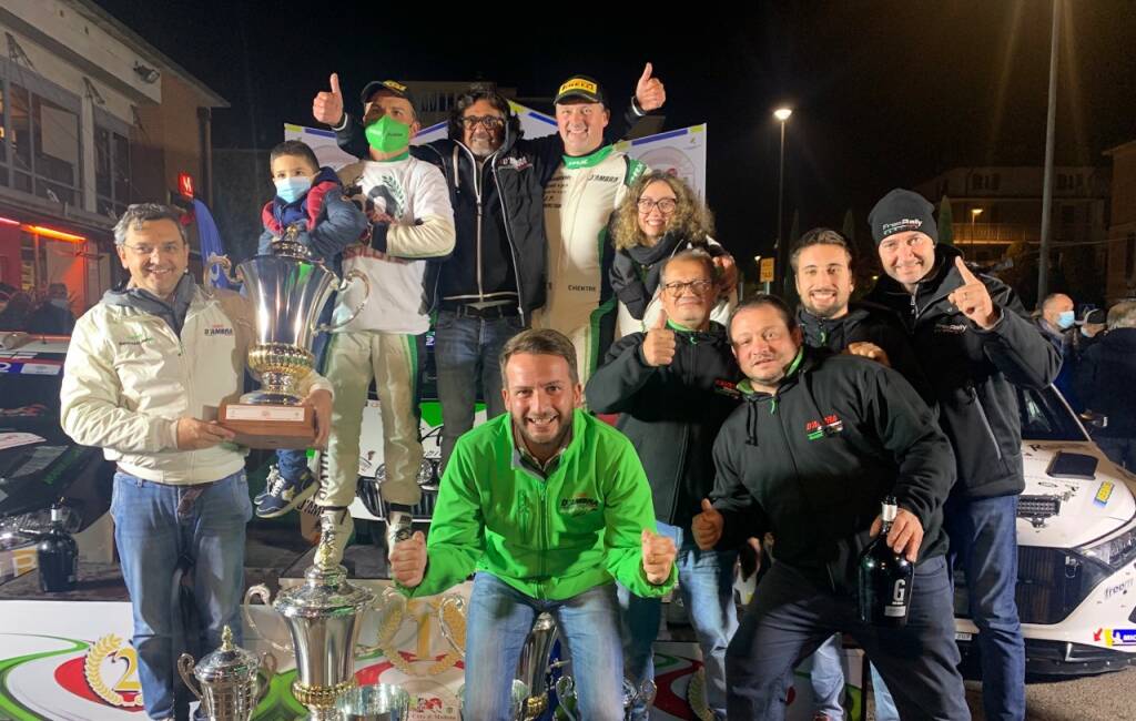 Stagione tricolore per il Team D’Ambra: Vittoria nella Aci Sport Rally Cup con Elwis Chentre e Fulvio Florean