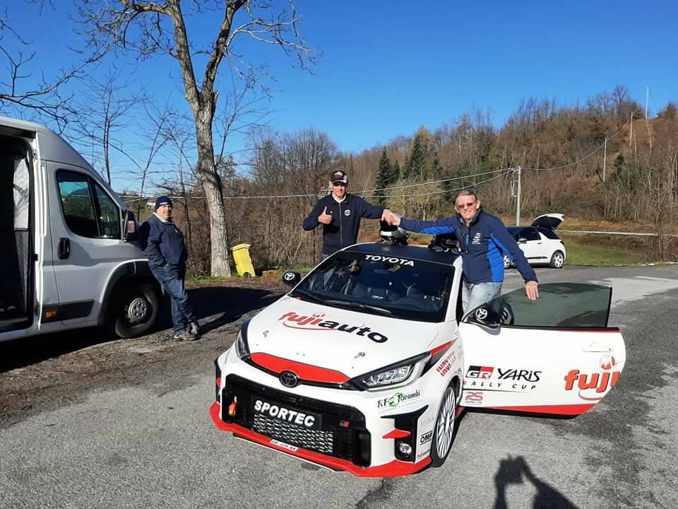 Sport Forever: Roberto Mollo e Ismaele Barra in gara al Rally di Castiglione con la Yaris