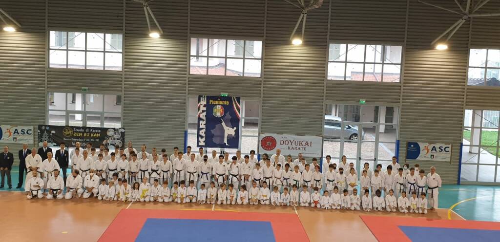 La scuola di karate di San Paolo Solbrito “Duyukai” protagonista dello stage regionale a Villanova d’Asti