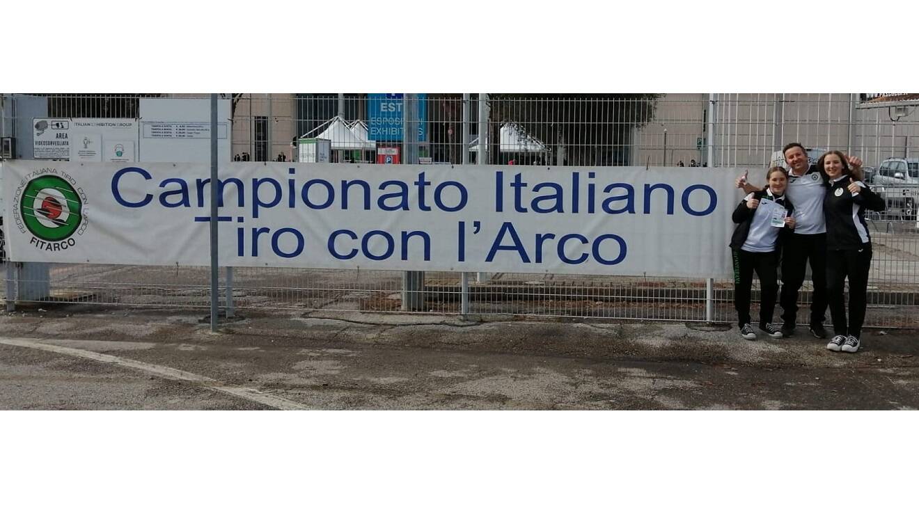 Importante esperienza per tre portacolori degli Arcieri della Quercia al Campionato Italiano di Tiro con l’Arco di Rimini