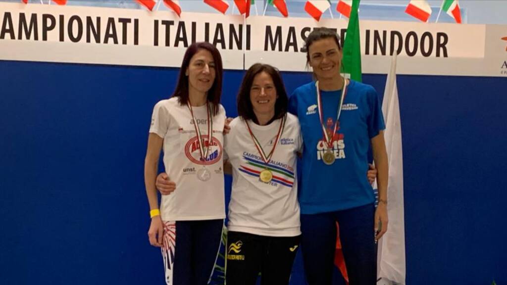 Poggia di ori per l’Atletica Asti 2.2 ai Campionati Italiani master indoor