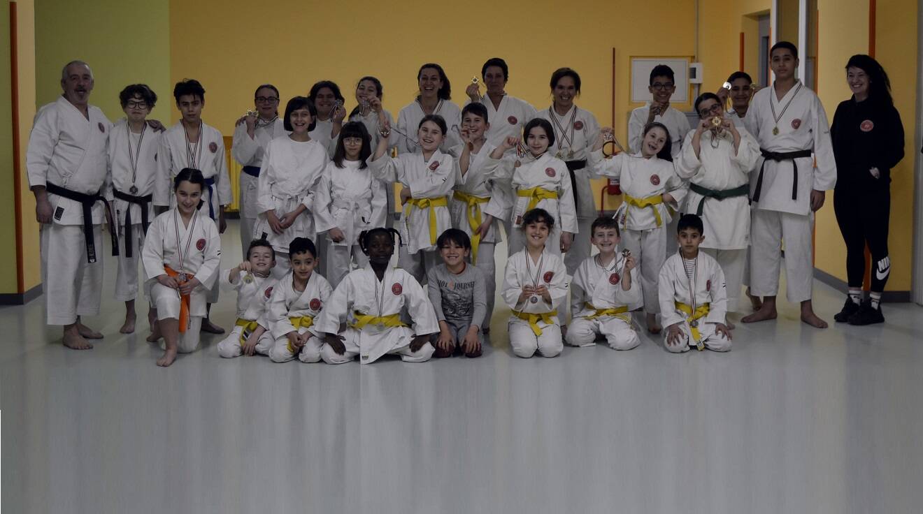 Ai Campionati Regionali di Karate dieci titoli regionali per la Palestra Doyukai di San Paolo Solbrito