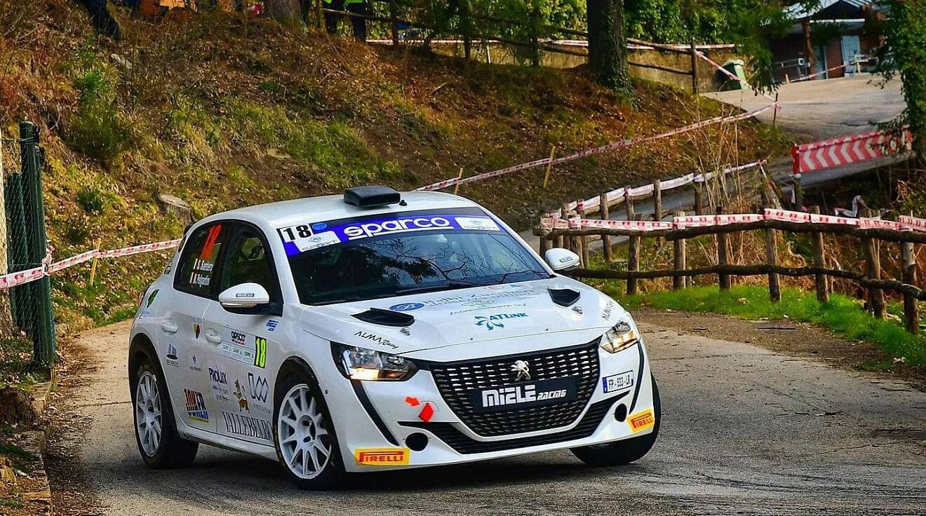 Ottimo debutto per ALMA Racing nel CIAR: Stefano Santero e Mirko Pelgantini volano al Rally del Ciocco