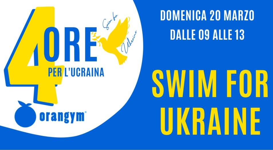 Con la “4 ore per l’Ucraina” l’ASD Valle Belbo Sport lancia l’iniziativa di raccolta fondi “Swim for Ukraine”