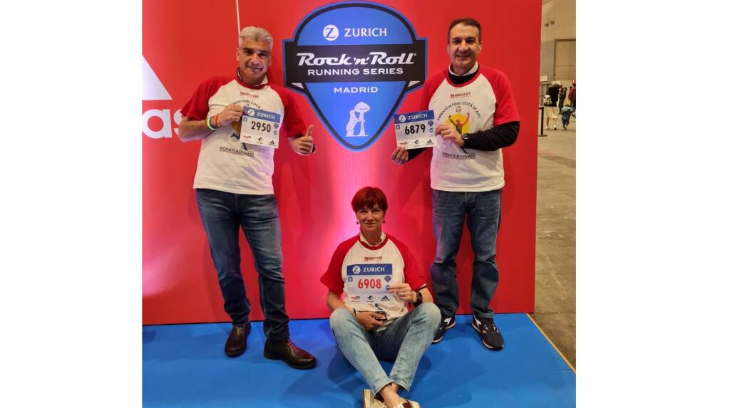 Trasferta spagnola per la maratona di Madrid per tre atleti della Gate Cral Inps