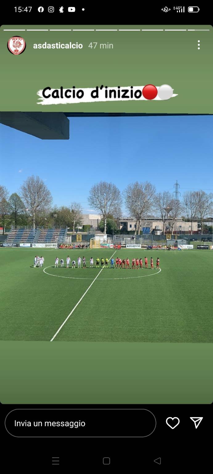 Serie D: pareggio a reti bianche per l’Asti nel match esterno con la Caronnese