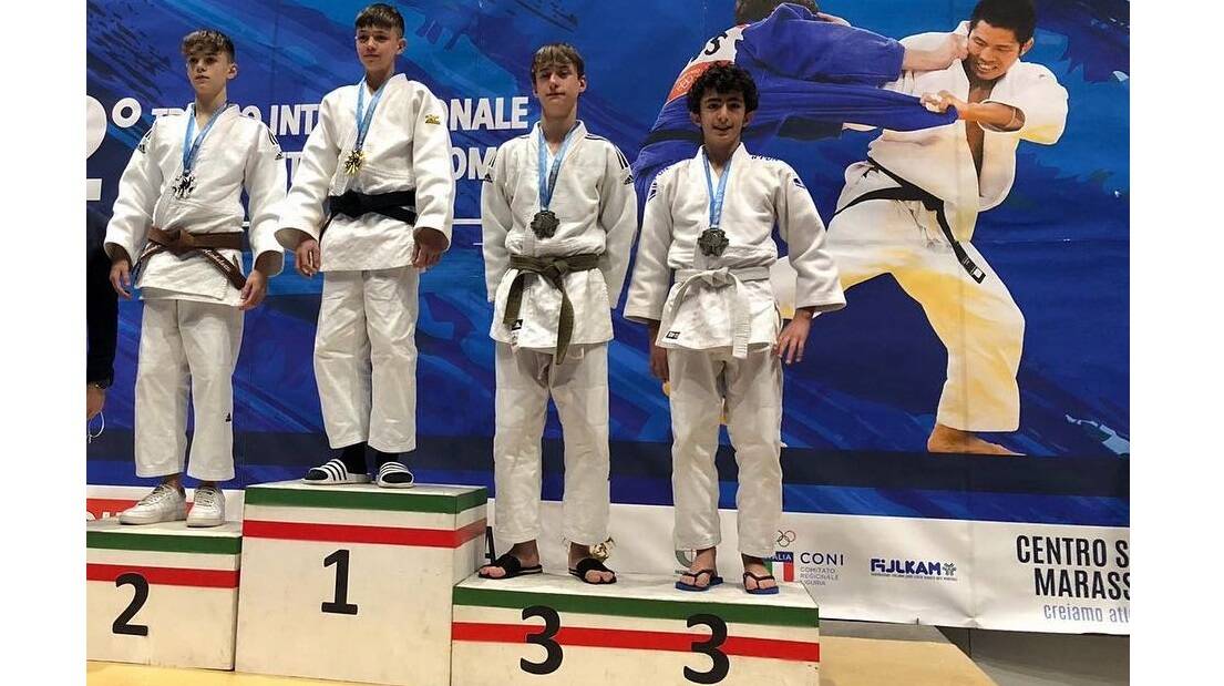 Al Trofeo Internazionale Città di Colombo di judo ottimo terzo posto per Giosuè Fraglica della Polisportiva Astigiana