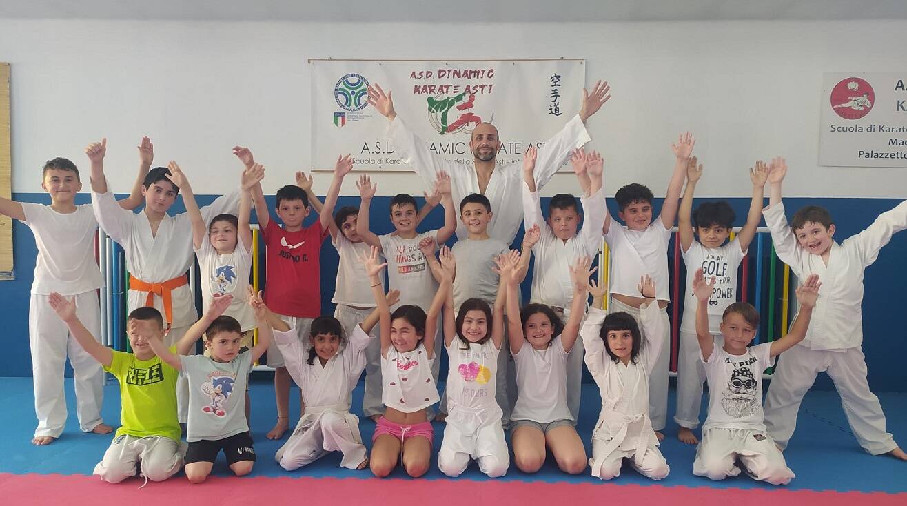 Grande esordio dei cuccioli del Dinamic Karate Asti al Trofeo Karate CSEN Piemonte