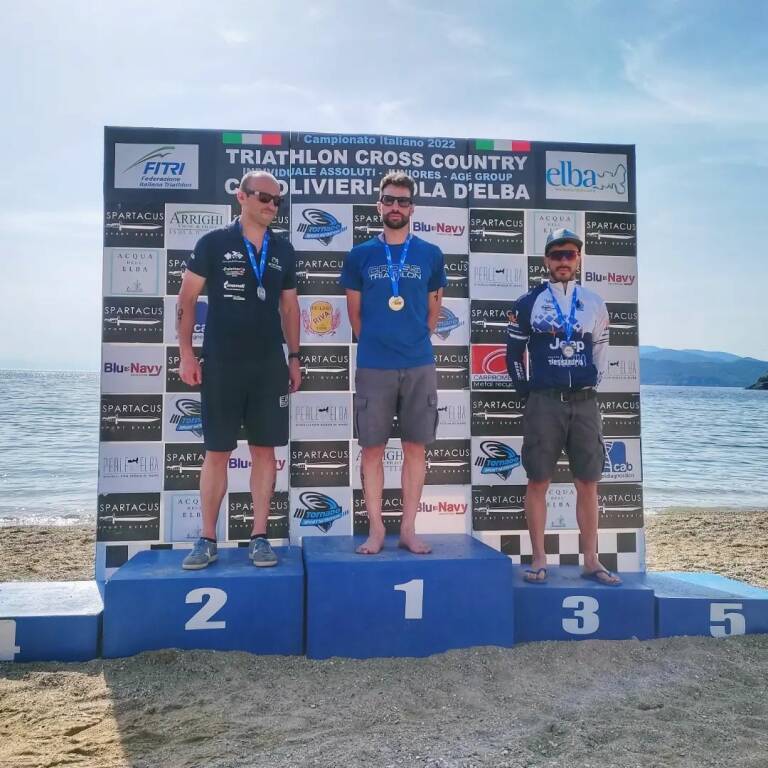Edoardo Marchisio di bronzo ai Campionati Italiani di Triathlon Cross all’Isola d’Elba