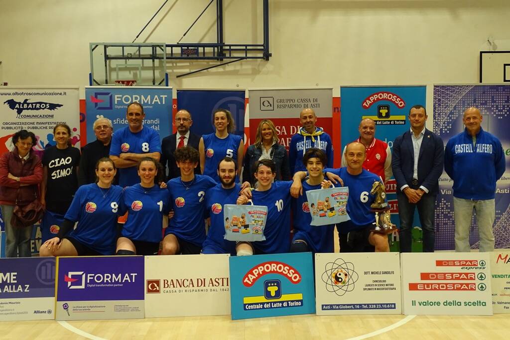 Castell’Alfero si aggiudica il Torneo dei Borghi di Volley “Lui& Lei” – Mem. “Italo Bologna”