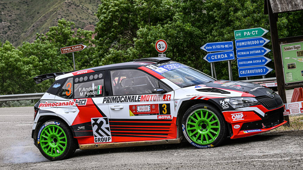 Fabio Andolfi a caccia del podio al Rally di Alba con Primocanale Motori