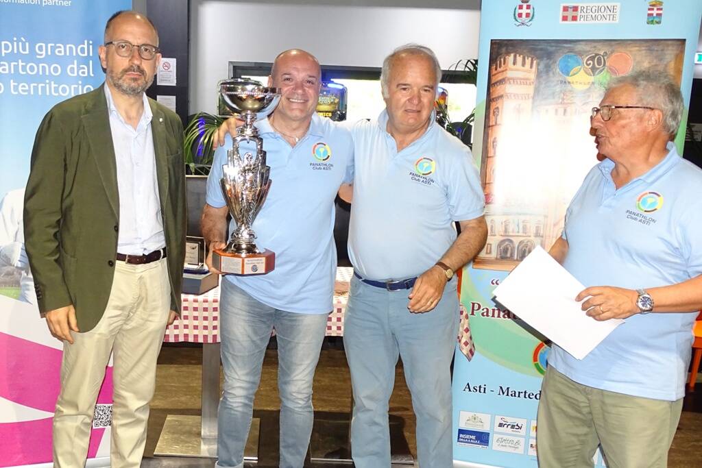A Mauro Nebbiolo la “Gara Sociale” 2022 del Panathlon Club Asti: il “più mirato” nella sfida a Bowling