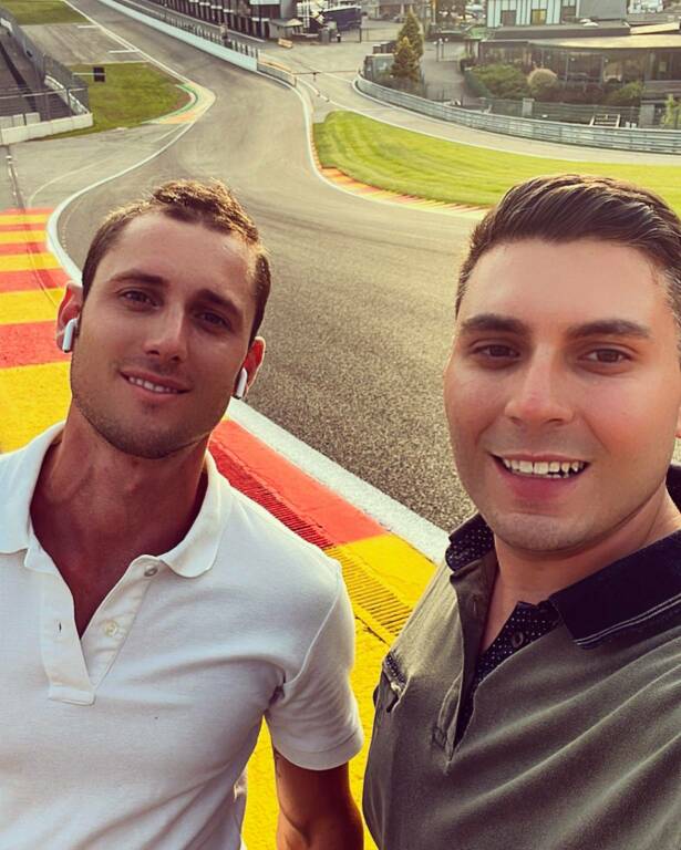 Christian Basini e Matteo Varallo da Asti a Spa Francorchamps per portare i motori nelle auto degli italiani