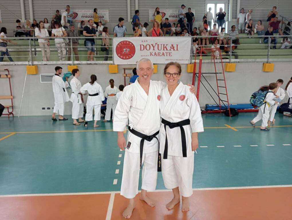 Karate: esame di cintura superato per Giancarla Rossi della palestra Doyukai di San Paolo Solbrito