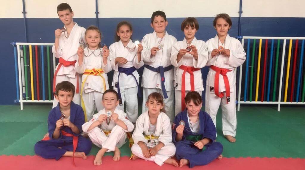 I piccoli judoka della Polisportiva Astigiana danno spettacolo al Randory Day di Leinì