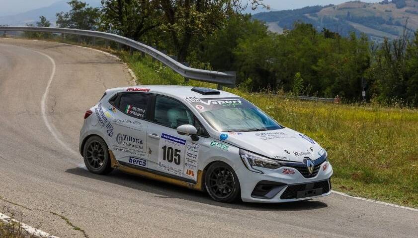 Nella Foto credit Magnano Visconti - Gravaghi Renault CLio Rally 5