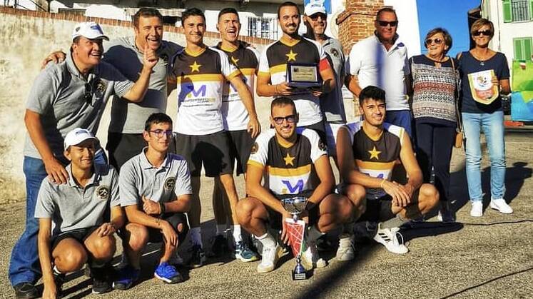 Il Grazzano vince la Coppa Italia 2022 di tamburello a Muro