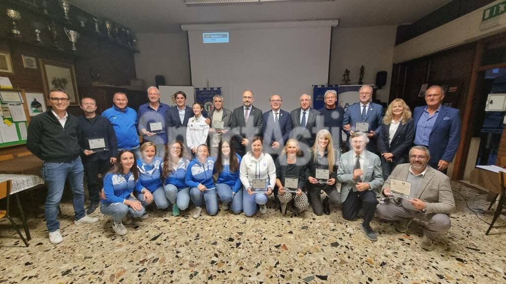 Consegnati dai Veterani dello Sport di Asti i Premi Fiaccola 2022 (foto)