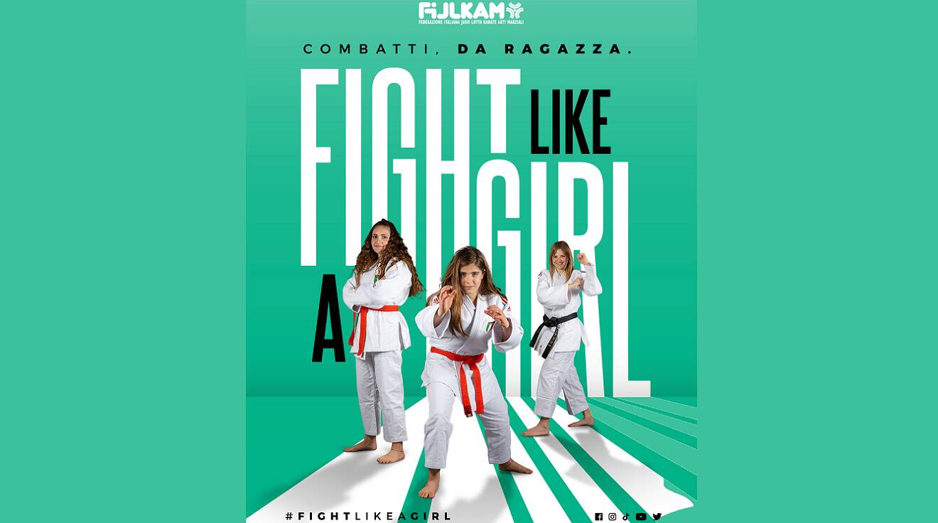 Con l’iniziativa della FIJLKAM “Fight like a girl, combatti da ragazza” la Scuola Judo Shobukai invita ragazze e bambine alla prova gratuita