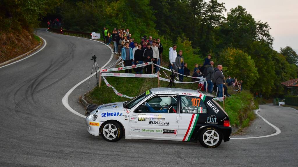 Nella foto credit Magnano Beltrame - Vanelli - Rally del Rubinetto   