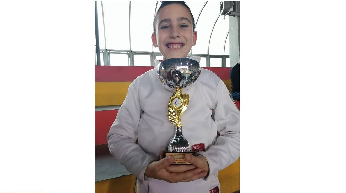 Club Scherma Associati: Cristian Bonanni campione alla prima prova GPG regionale di spada