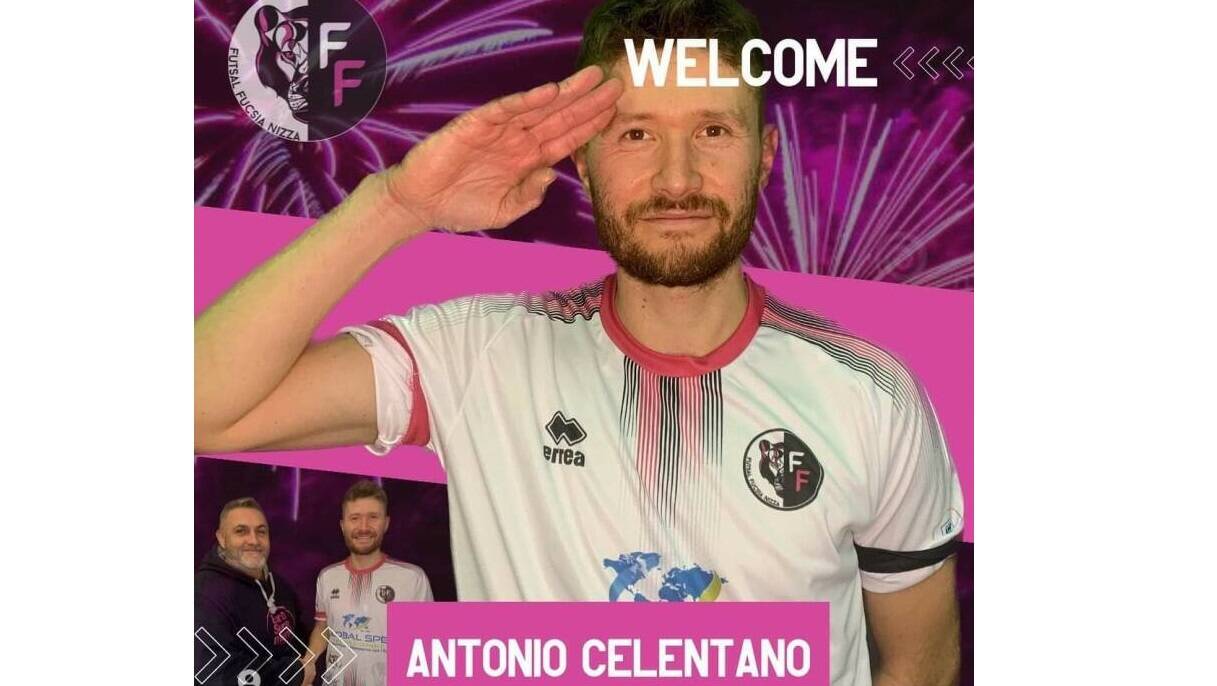 Serie B Futsal, ora è ufficiale: Antonio Celentano è un nuovo giocatore del Fucsia Nizza