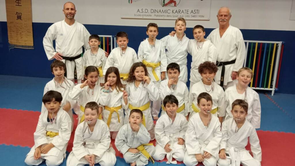 I bimbi del Dinamic Karate Asti conquistano Leinì