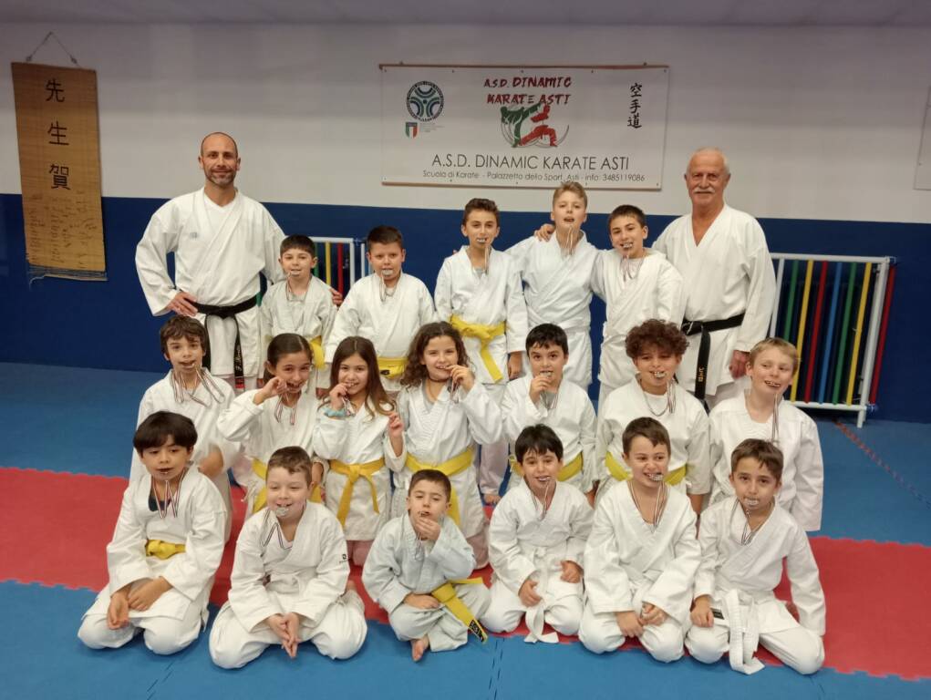 Dinamic karate Asti Gran Premio Giovani Karate Natale 2022