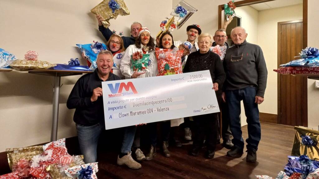 IL VM Motor Team dona un sorriso ai bambini dell’Ospedale di Alessandria