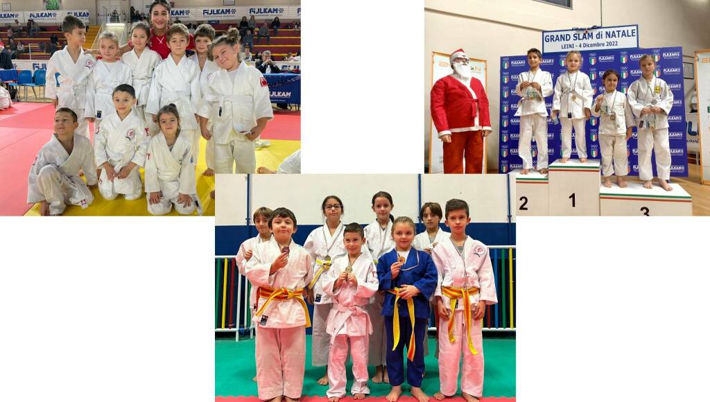 I giovani judoka della Polisportiva Astigiana protagonisti al Grand Slam di Natale