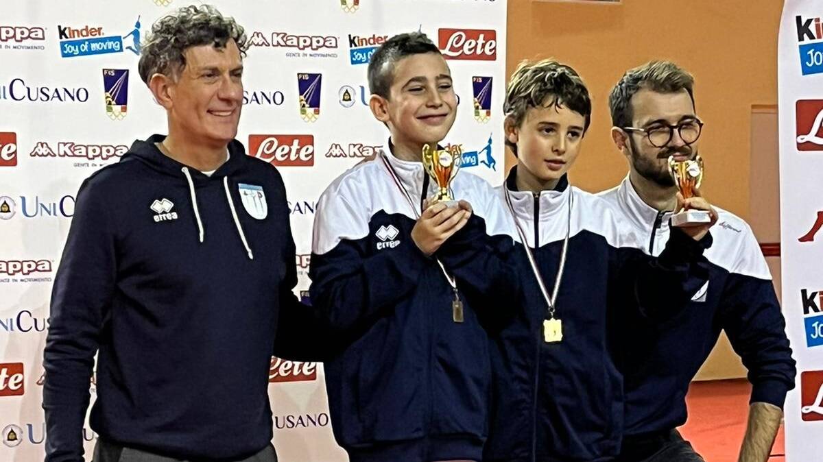 Club Scherma Associati: Cristian Bonanni ancora campione regionale di spada under14