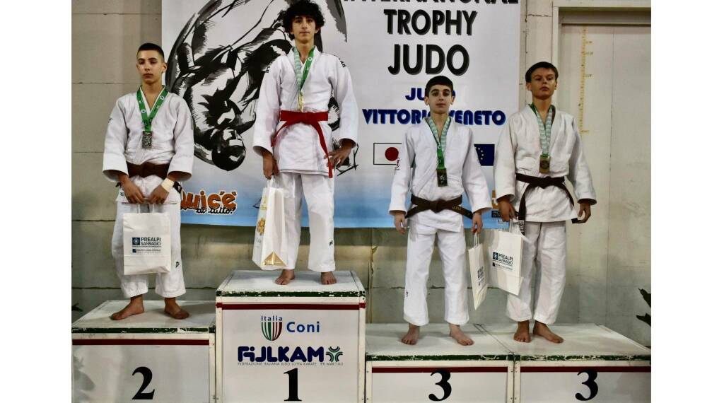 Al 34° Torneo Internazionale Judo Vittorio Veneto la Polisportiva Astigiana sale sul podio con Giosuè Fraglica