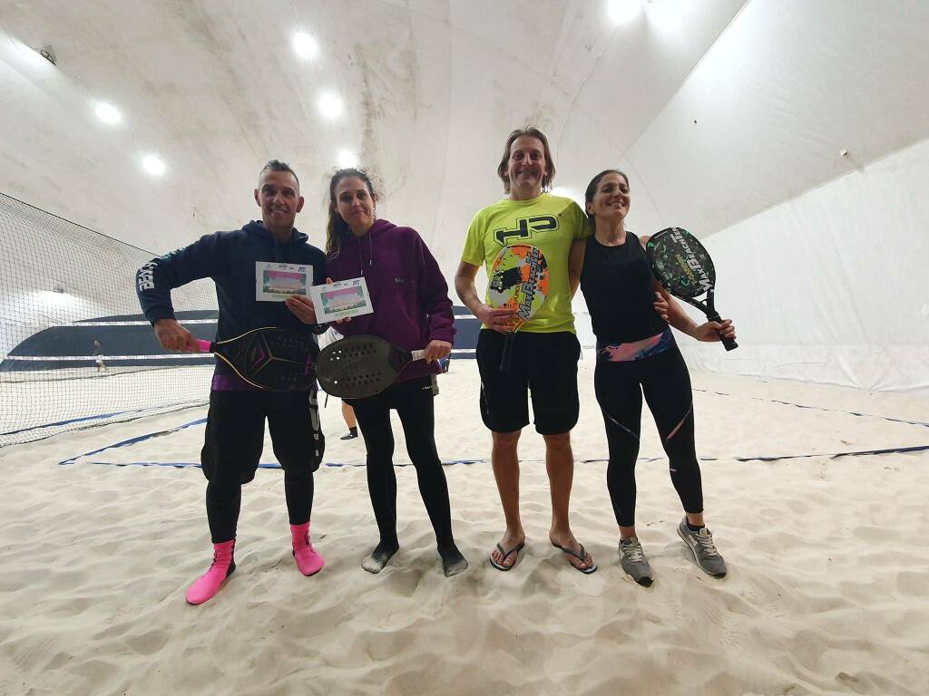 Ai Campionati Interregionali di Beach Tennis successo nel misto Over 40 per gli astigiani Goria e Chicarella