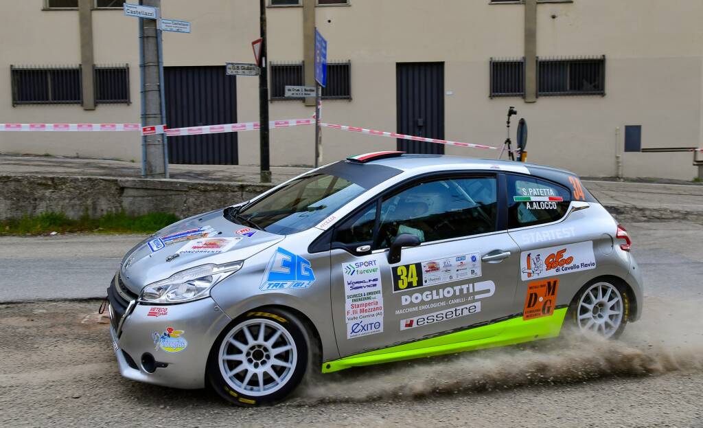 Sergio Patetta e Alessandro Alocco pronti per il Rally Regione Piemonte
