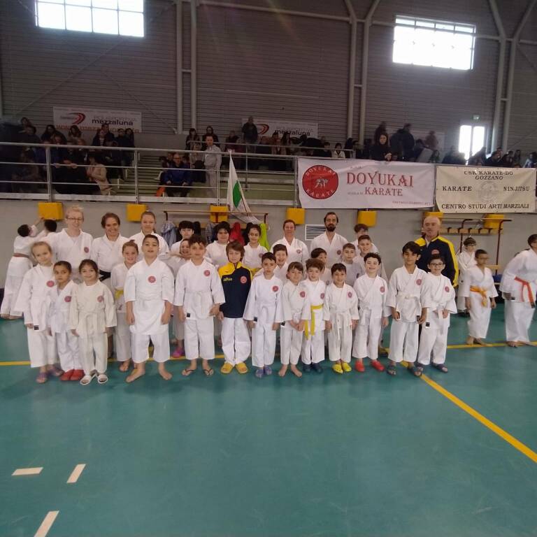 Ai campionati regionali di karate ottimi risultati per gli atleti della palestra Doyukai di San Paolo Solbrito