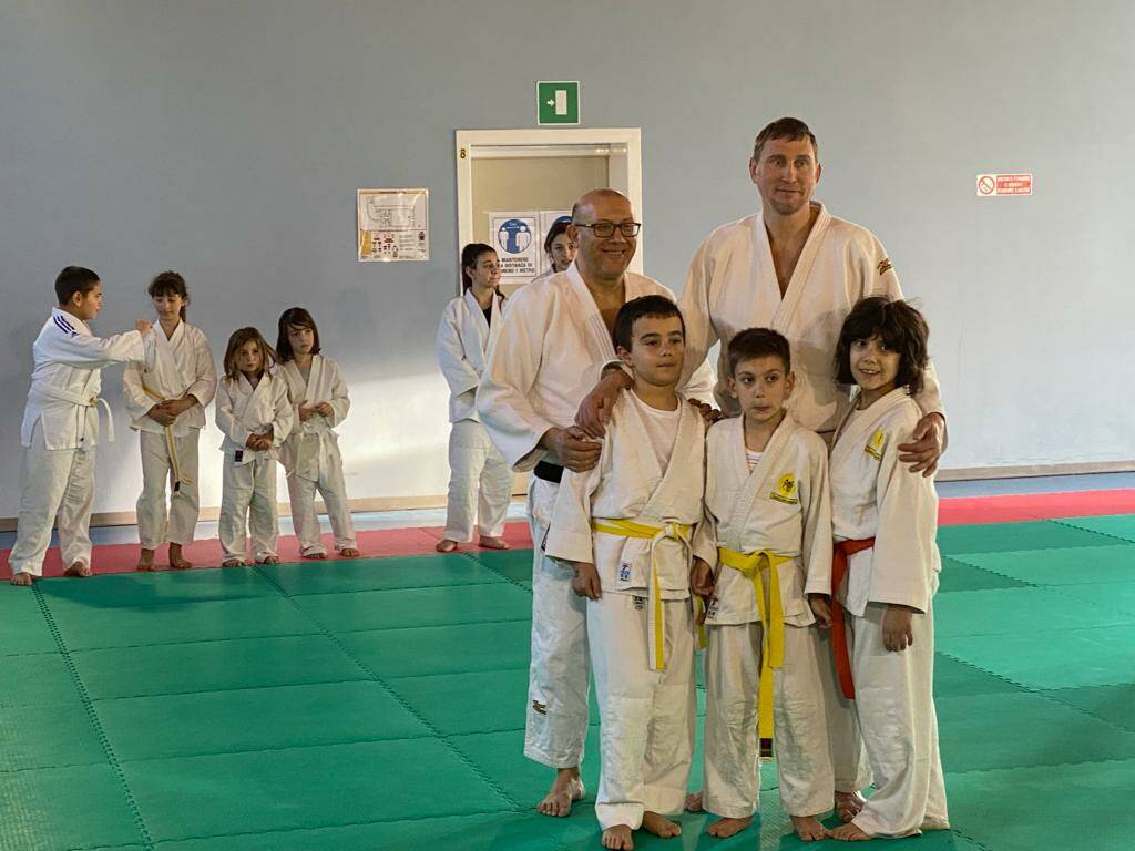 Scuola Judo Shobukai asd  stage con francesco lepre