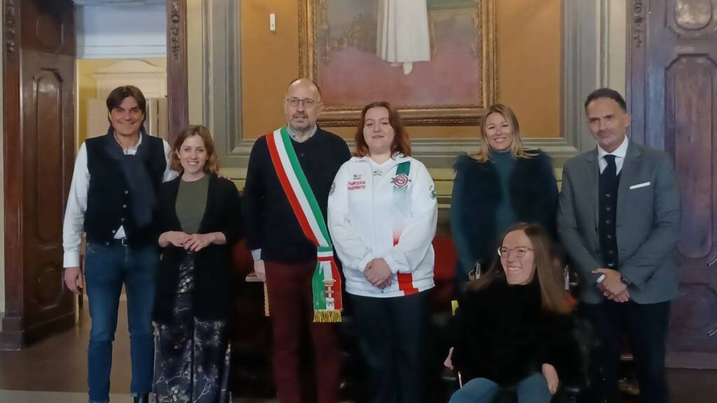 Il “Buone Frecce” dell’amministrazione comunale di Asti a Francesca Vassarotti, pronta per i Tricolori di Tiro con l’Arco